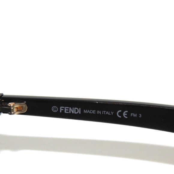 FENDI 0296S 807 BLACK -PEARL SUNGLASSES NEW